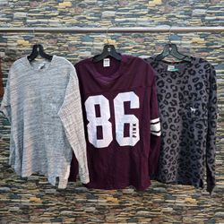 AV-0448 Pink T-Shirts Long Sleeves