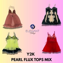 Y2K Pearl Flux Tops Mix - EV1319