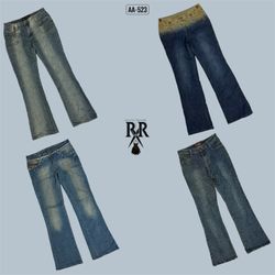 Y2K IT Girl Flare Denim Jeans (AA-523)