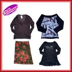 Elegant Printed Top Dresses Skirts Mix (FV-169)