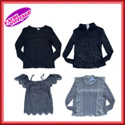 Moon Light Mesh Lace Tops Mix (FV-168)