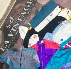 Mix brand vintage track jackets