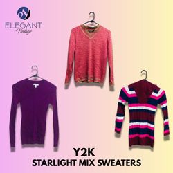 Y2K Starlight Mix Sweaters - EV1351