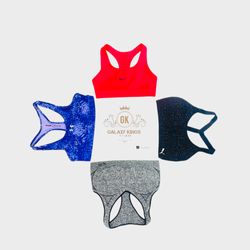 Brassière de sport à marques mélangées