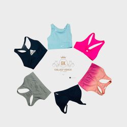 Brassière de sport à marques mixtes