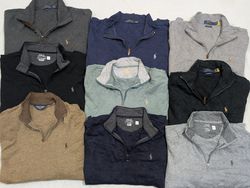 Polo Quarter Zip Pullover