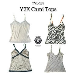 Y2K Cutesy Cami Tops (TVL-185)