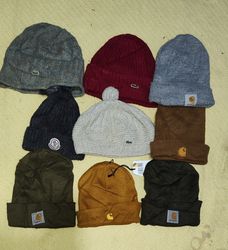 Bonnet Carhartt/Lacoste/Moncler