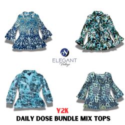Y2K Daily Dose Bundle Mix Tops - EV1112