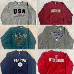 Vintage-Style USA Washington DC Sweatshirt