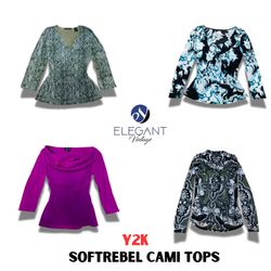 Y2K Softrebel Cami Tops - EV1124