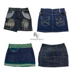 Y2K NYC Cool Girl Mini Skirts RE-2544