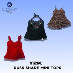 Y2K Dusk Shade Mini Tops - EV1373