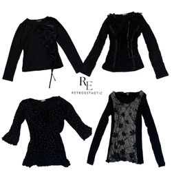 Y2K Date And Night Full Sleeve Tops RE-2550