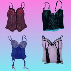 Collection de tops corset en lingerie (TT 258)