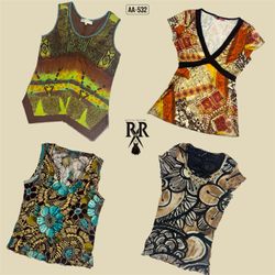 Y2K The Earthcore Sleeveless Tops (AA-532)