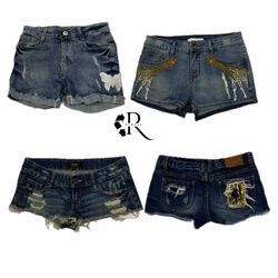 Y2K NYC IT Girl Sexy Mini Shorts RW-1285