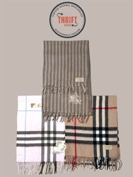 T2254 Burberry Scarves 🧣 Double Tag 100% authenti..