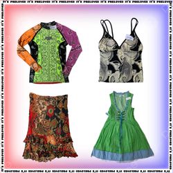 Art School Dropout Bundle - Tops, Dresses, Skirts ..