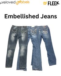 Embellished Jeans (Wcv:1335)