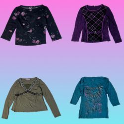 Y2K Unique Full Sleeve Tops (TS-1699)