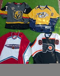 NFL, NHL, NBA, MLB, Jersey (66) pcs