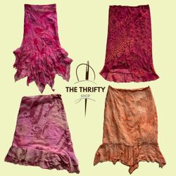 Y2k Soft Core Summer Ruffle Skirts (SU-263)