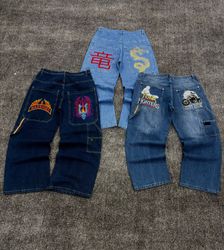 Vintage Baggy Hip Hop Jeans - #12625