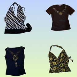 Y2K mix tops (TS-1723)