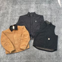 Carhartt heavy jackets - (06/12)