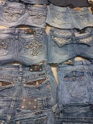 Micro sexy shorts von Miss me, true religion & roc..