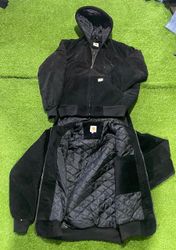 Rework style Carhartt Corduroy Hoodie Jacket