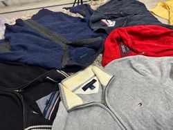 Tommy Hilfiger zip up knitwear