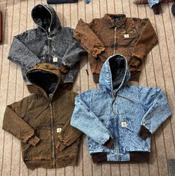 Carhartt Acid Wash Rework Style Active Jackets