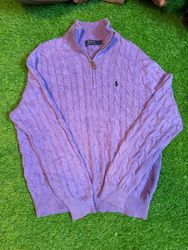 Ralph 1/4 Zip, Jacket & Cable knit Sweater