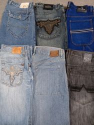 HD1255 Men Baggy Hiphop Jeans