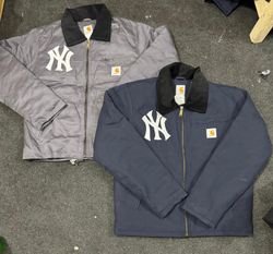 Carhartt X NY (Yankees) Rework Style Grey/Blue Det..
