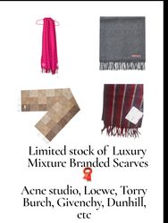 Highest Mixture Branded Scarves.  🧣 10/10