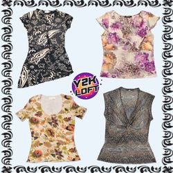 Dark & Moody Y2K Grunge Tops Mix