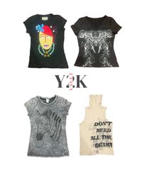 Y2K Graphic Tee Bundle (Yv-499)