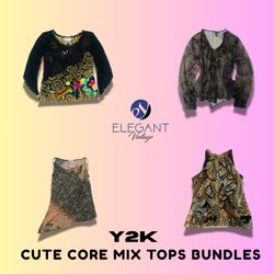 Y2K Cute Core Mix Tops Bundles - EV1401
