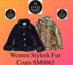 women Stylesh Fur Coats SM0065