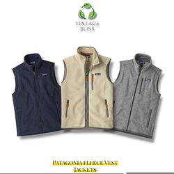 Jaquetas de Colete em Fleeces da Patagonia