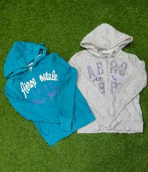 1284 - Aeropostale, Abercrombie Felpe con Zip