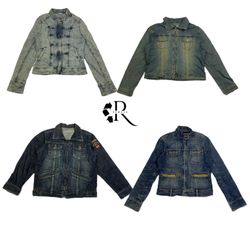 Jaquetas de Denim Únicas Y2K IT Girl RW-1299