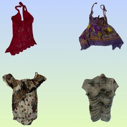 Y2K Grunge Tops (TS-1733)