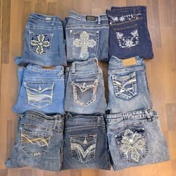 AV-0476 Y2K Style Jeans