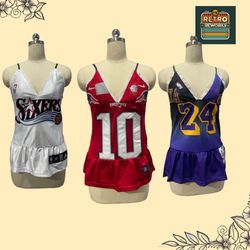 SS25 Upcycled Sports Jersey Cami Tops