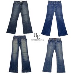 Y2K NYC IT Girl Flare Jeans RE-2573