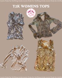 Neutral Magic: Y2K Women’s Tops